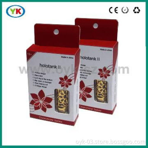 2013 factory manufacture Holotank 2 glassomizer kit for e cigarette